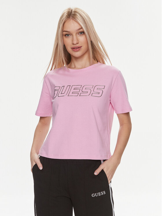 Guess T-krekls Kiara V4GI18 I3Z14 Daudzkrāsains Boxy Fit