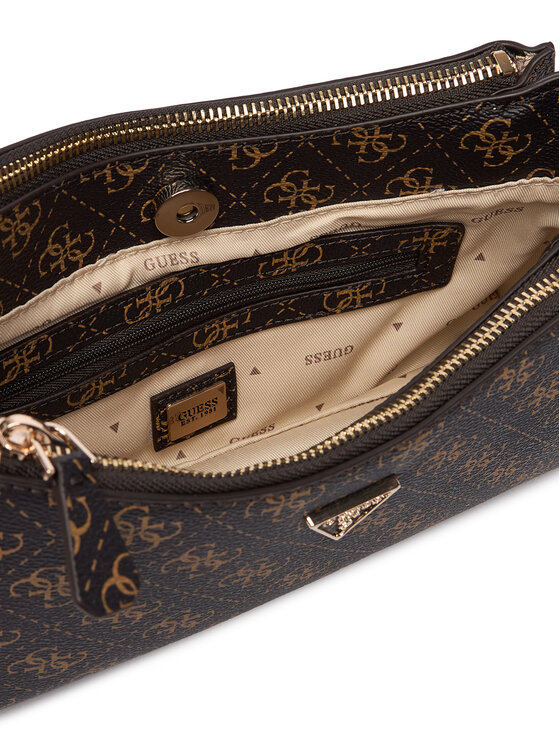 Guess Guess Τσάντα Noelle II Mini HWQG96 72730 Καφέ