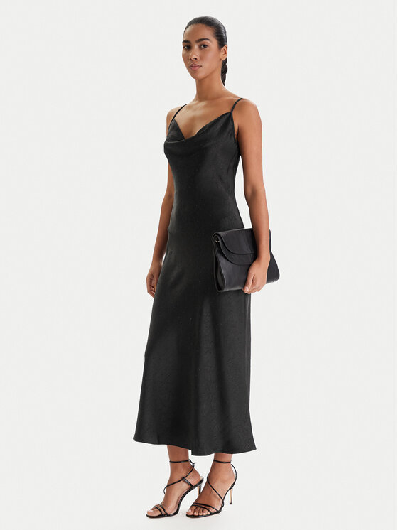 Guess Guess Rochie cocktail W6RK50 WJ732 Negru Regular Fit