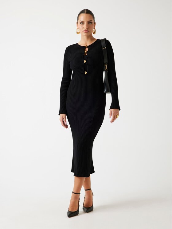 Marciano Guess Marciano Guess Сукня 178591 Чорний Classic Fit
