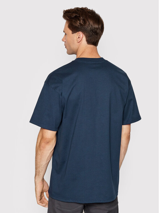 Carhartt WIP Carhartt WIP T-Shirt 313 Smile I030210 Σκούρο μπλε Loose Fit