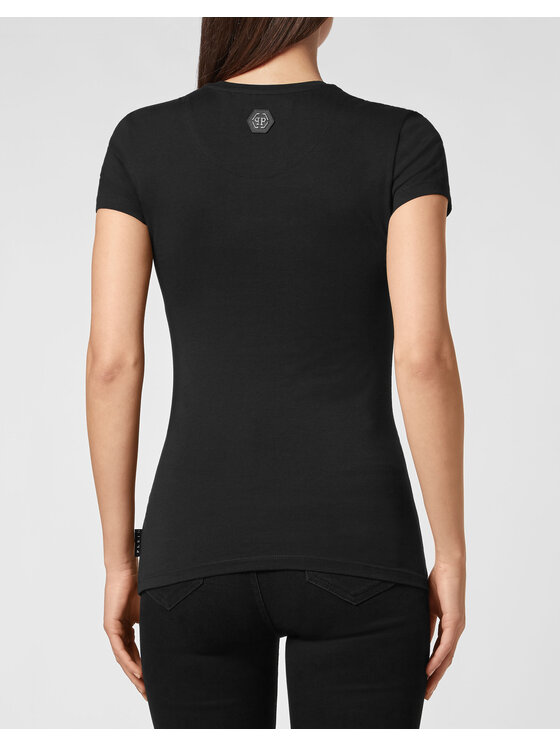 PHILIPP PLEIN PHILIPP PLEIN T-Shirt 1315 Czarny Regular Fit