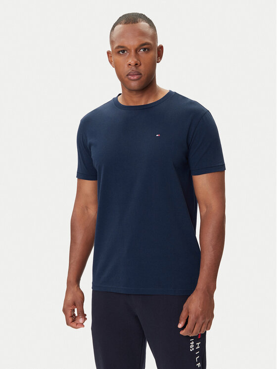 Tommy Hilfiger Tommy Hilfiger T-Shirt 2S87904671 Tmavomodrá Regular Fit