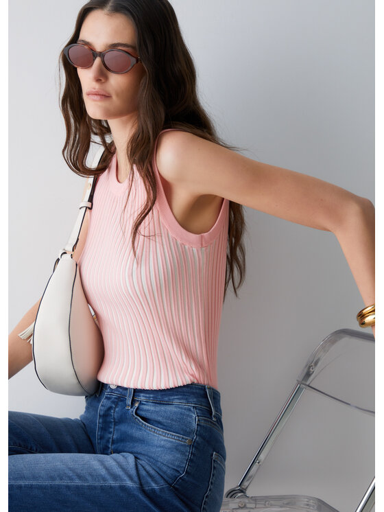 Liu Jo Liu Jo Maglione TA6064MS55NC3896 Rosa Regular Fit