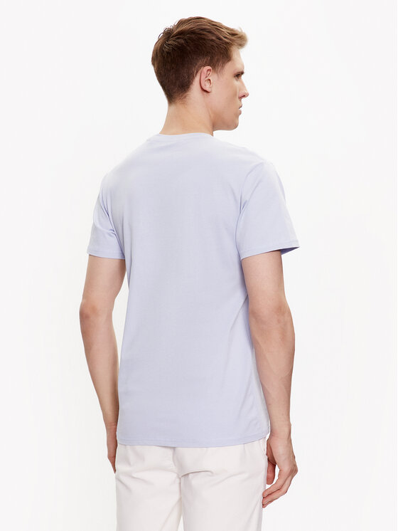 Guess Guess T-shirt Logo M3GI30 K8FQ4 Plava Slim Fit