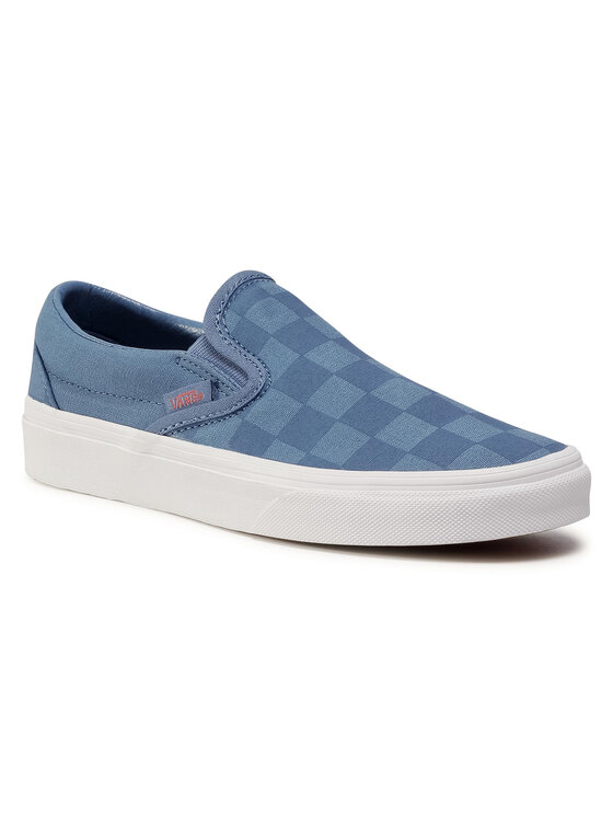 vans teal slip on