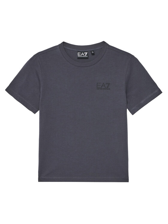 EA7 Emporio Armani T-Shirt 7B000020 AF10378 U8115 Szary Regular Fit