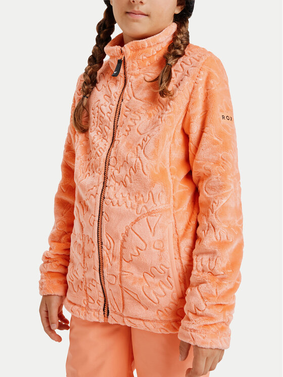 Roxy Roxy Fleecejacke Igloo ERGFT04013 Orange Slim Fit