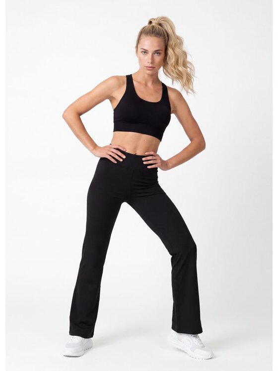PITBULL PITBULL Spodnie dresowe SERRENA Czarny Regular Fit