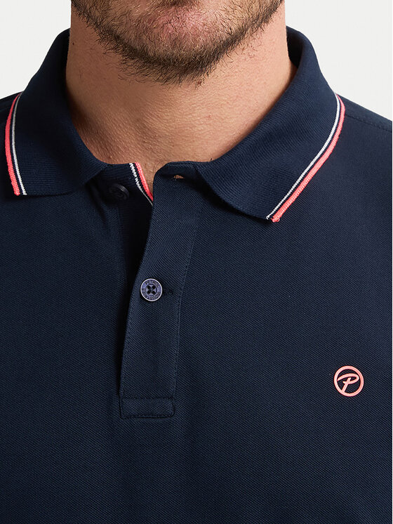Petrol Industries Petrol Industries Poloshirt M-ROS-POL003 Dunkelblau Regular Fit