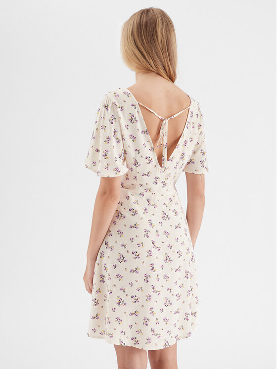 ONLY ONLY Sukienka codzienna 15299142 Écru Regular Fit