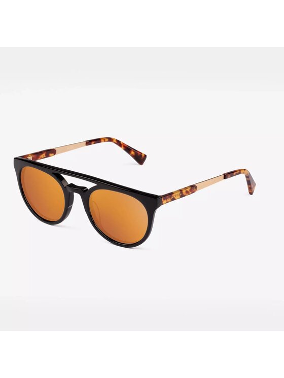 Hawkers Hawkers Okulary przeciwsłoneczne MESSI MATTE BLACK VEGAS GOL Czarny