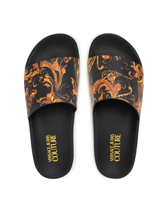 Versace Jeans Couture Versace Jeans Couture Šlepetės 79VA3SQ3 Juoda