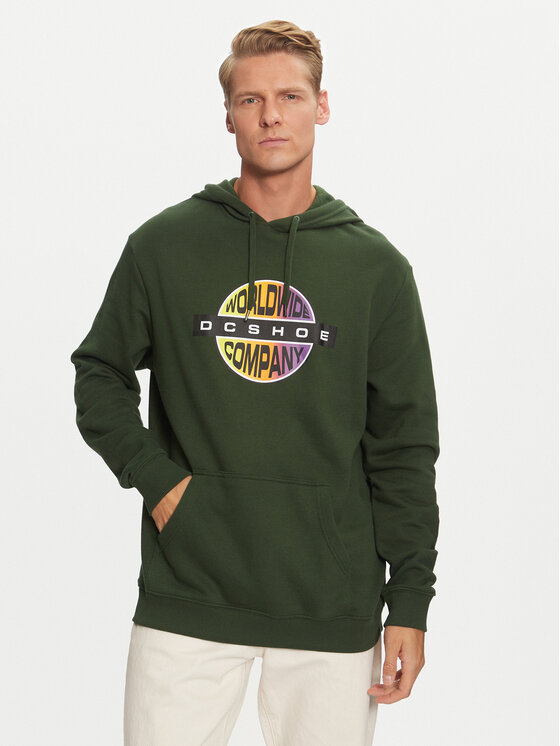 DC Felpa Core ADYSF03137 Verde Regular Fit Modivo