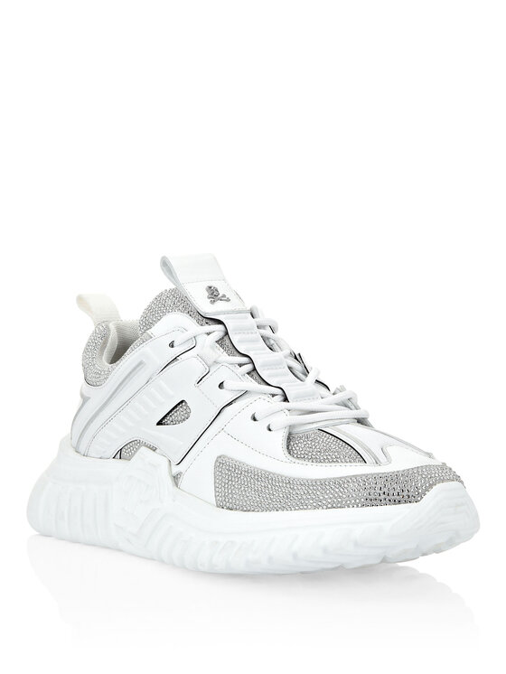 PHILIPP PLEIN PHILIPP PLEIN Sneakersy 1141 Bílá