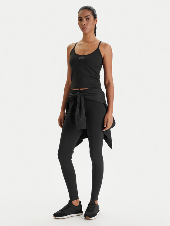 Guess Guess Leggings V6RB11 KD952 Crna Slim Fit