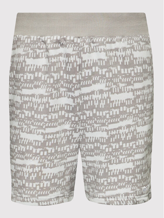Reebok Reebok Спортивні шорти MYT GV3267 Сірий Regular Fit