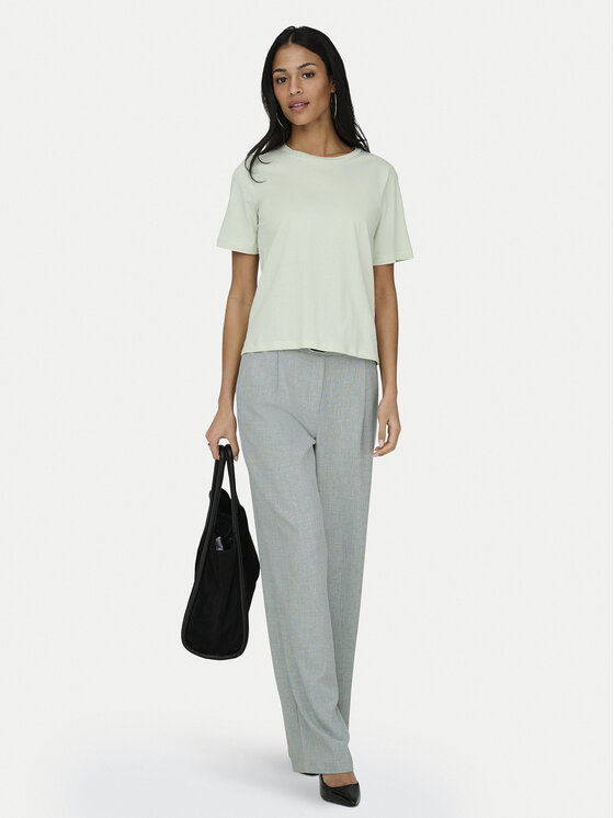 ONLY ONLY Marškinėliai 15270390 Žalia Regular Fit