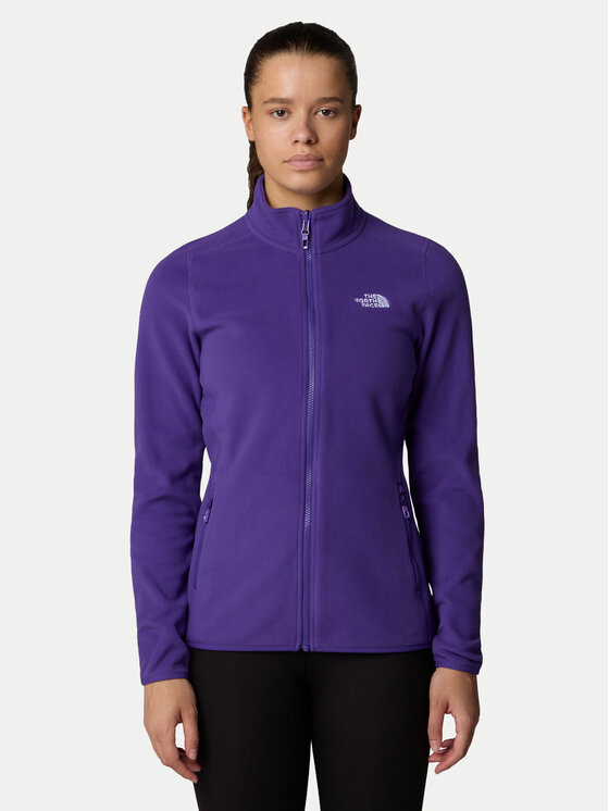 The North Face Fleecová mikina Glacier NF0A855O Fialová Regular Fit