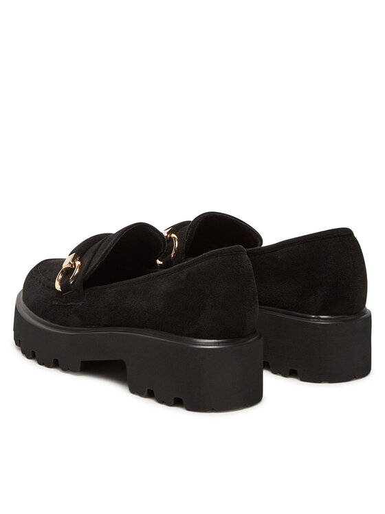 DeeZee DeeZee Loafersy LE601-4 Czarny