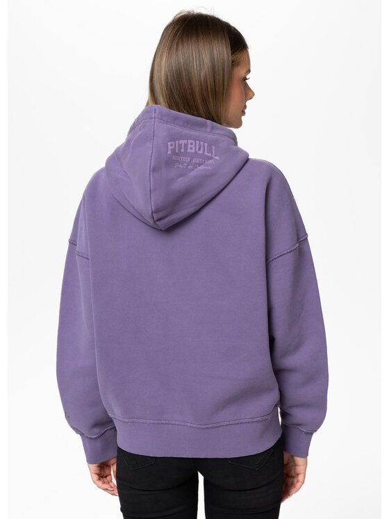 PITBULL PITBULL Bluza LOVIA LOVE BITES Fioletowy Regular Fit