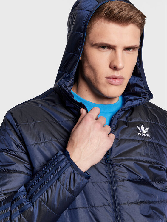 adidas adidas Geacă din puf HM2460 Bleumarin Regular Fit