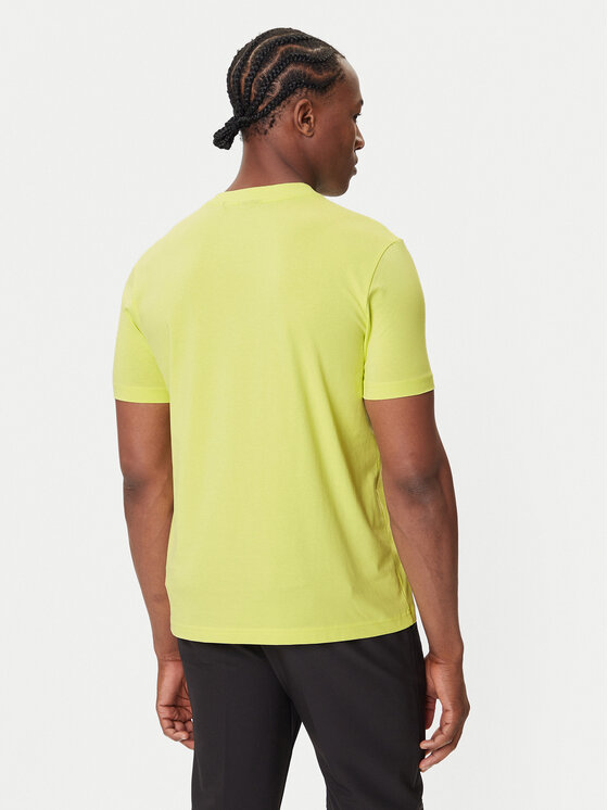 BOSS BOSS T-shirt 50506373 Zelena Regular Fit