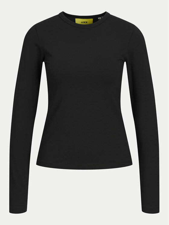 JJXX JJXX Μπλουζάκι Celine 12258414 Μαύρο Slim Fit