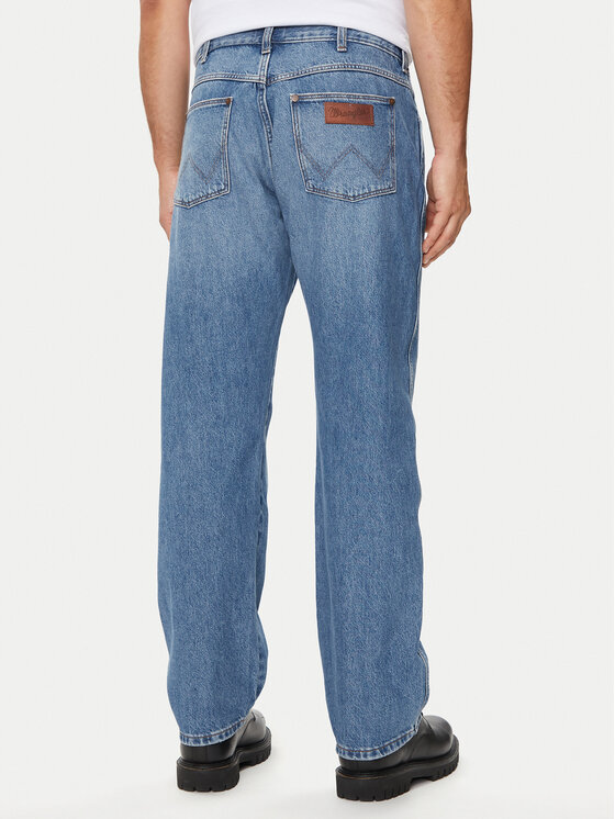 Wrangler Wrangler Blugi Frontier 112358056 Albastru Relaxed Fit