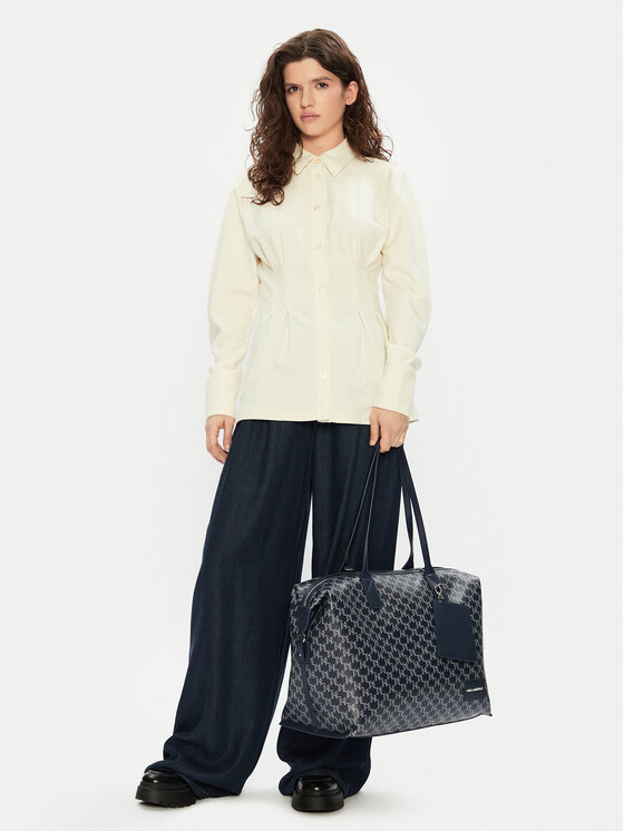 KARL LAGERFELD KARL LAGERFELD Ročna torba A1W30182 Mornarsko modra