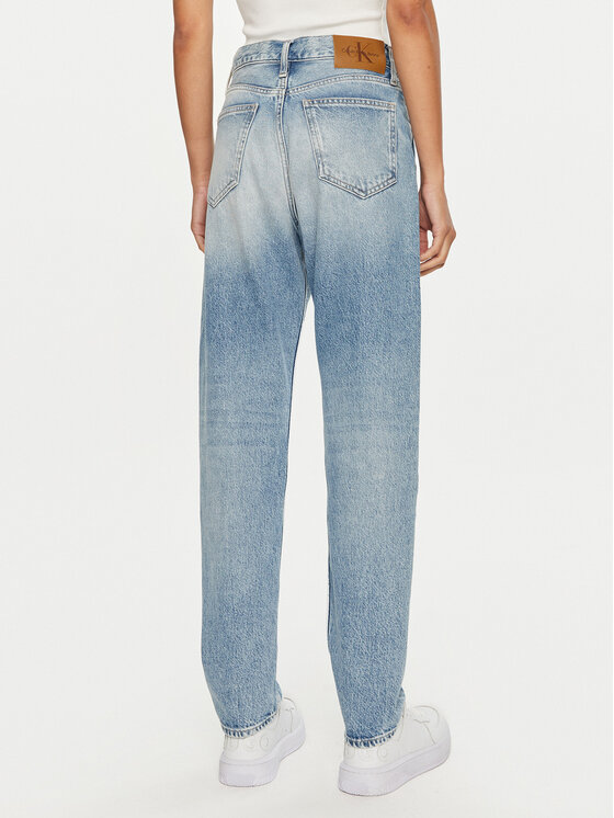 Calvin Klein Jeans Calvin Klein Jeans Jeans hlače J20J224008 Modra Authentic Straight Fit