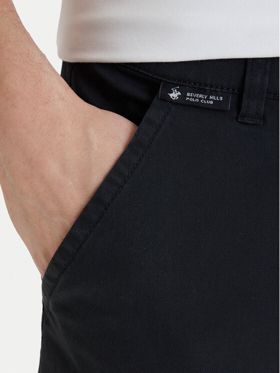 Beverly Hills Polo Club Beverly Hills Polo Club Chinos kelnes W126-BHMTR-1066-48X Juoda Regular Fit