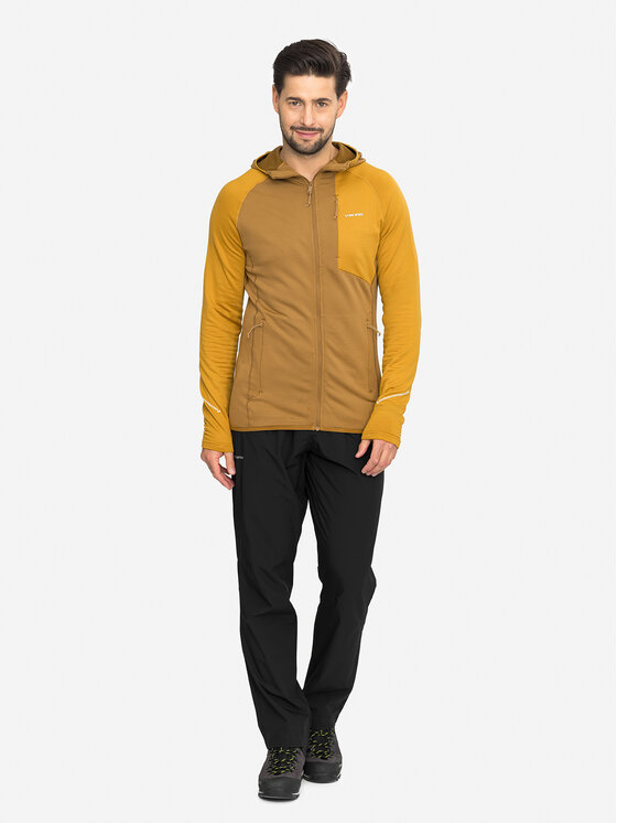 Viking Viking Bluza Birger Man Hoodie Brązowy jasny Regular Fit