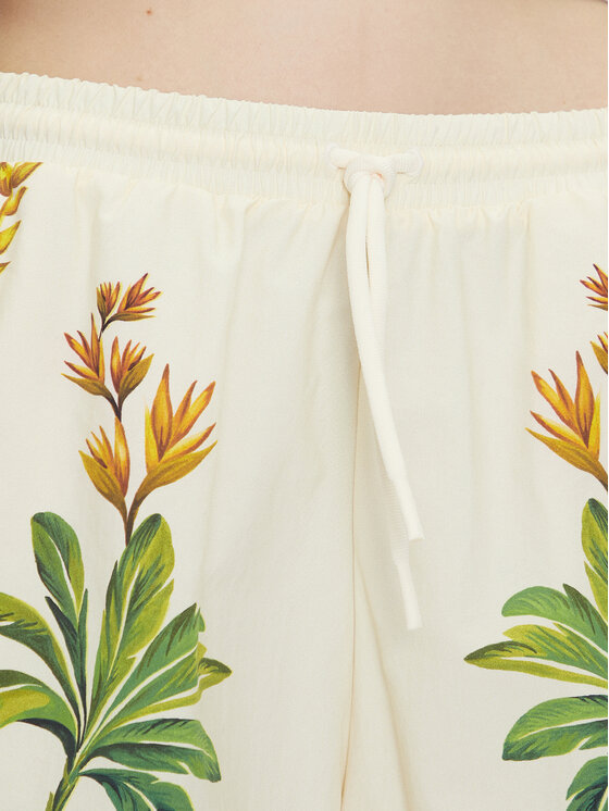 adidas adidas Pantaloncini sportivi FARM Premium JD6288 Écru Loose Fit