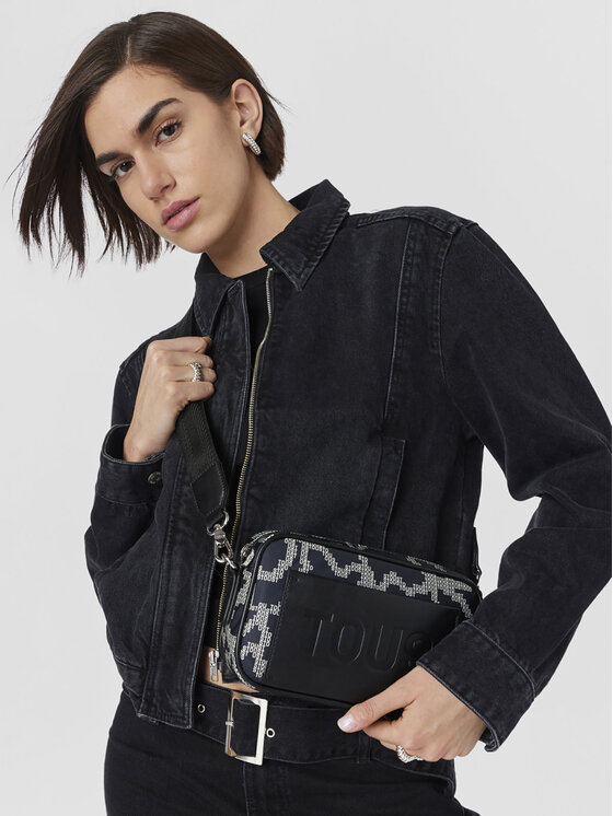 TOUS TOUS Torbica Bandolera-Repor K Pix Soft 2001851451 Crna