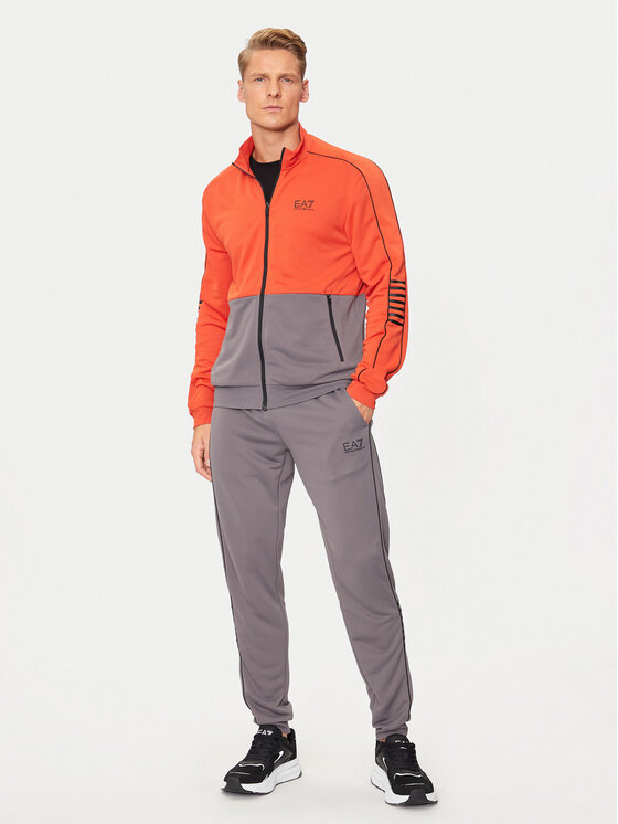 EA7 Emporio Armani Анцуг 6DPV53 PJ16Z 26BO Оранжев Regular Fit