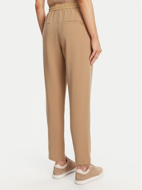 Marella Marella Spodnie dresowe Abitata 2513131045 Beżowy Regular Fit