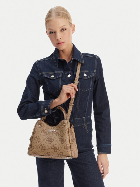 Guess Guess Дамска чанта Meridian II HWOS69 74050 Бежов