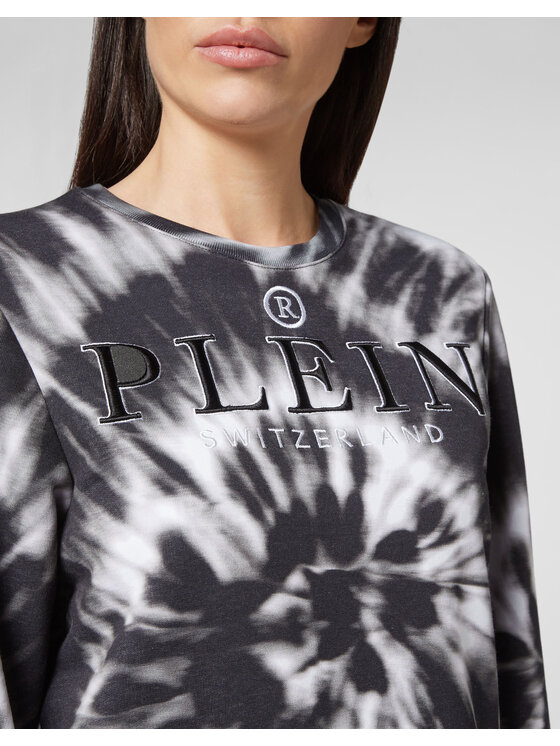 PHILIPP PLEIN PHILIPP PLEIN Bluza 7239 Czarny Regular Fit