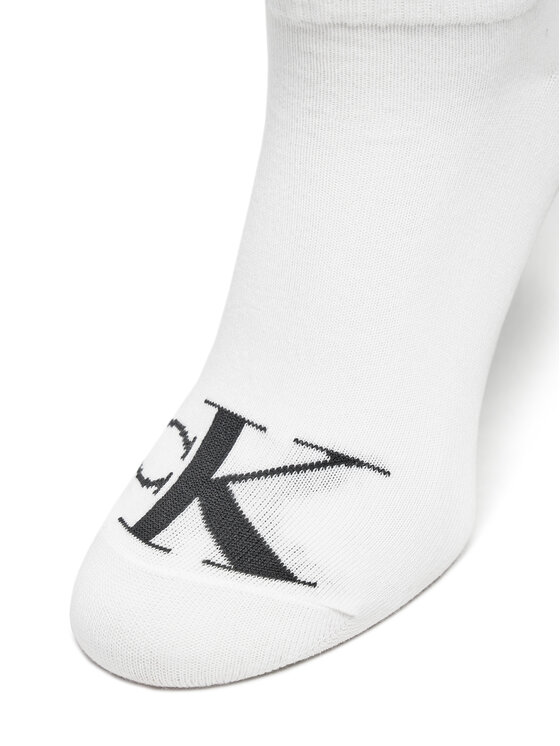 Calvin Klein Jeans Calvin Klein Jeans 2er-Set niedrige Damensocken 701228815 Weiß