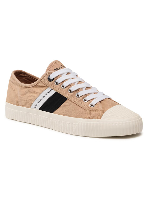Pepe Jeans Trampki Malibu Summer PMS30631 Be owy Modivo.pl