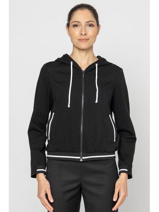 Deni Cler Milano Deni Cler Milano Kurtka damska W-DC-9066-D5-C4-90-1 Czarny Regular Fit