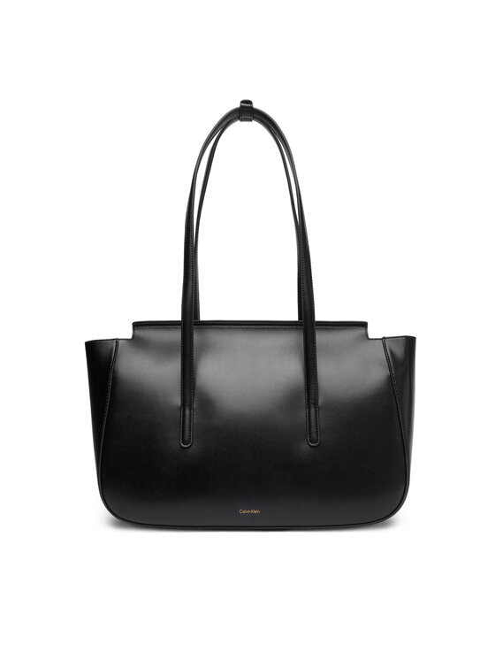 Calvin Klein Calvin Klein Сумка Hardware Flap Tote Bag LV04F3145G Чорний