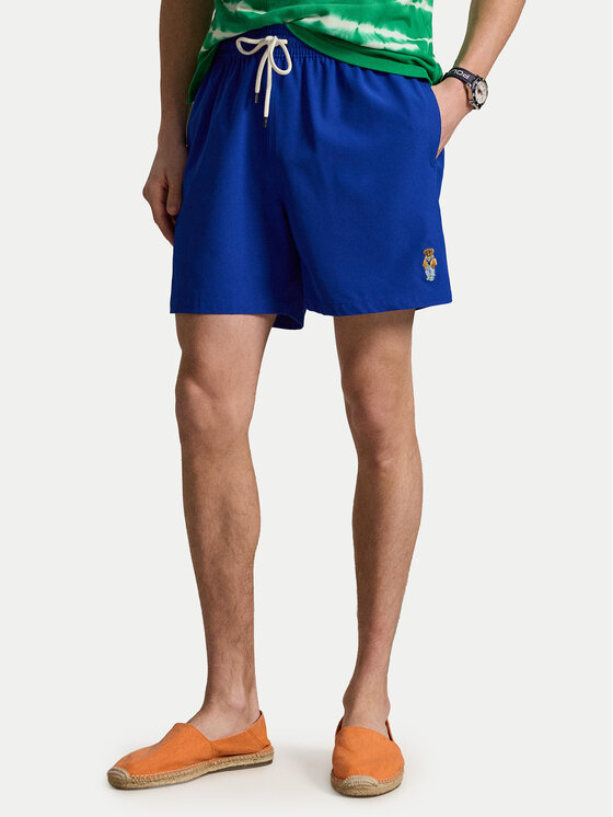 Polo Ralph Lauren Pantaloni scurți pentru înot 710B13656001 Albastru Classic Fit