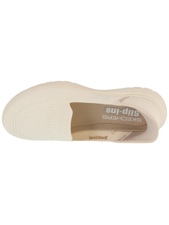 Skechers Skechers Półbuty Skechers Slip-Ins On The Go Flex - Camellia Biały