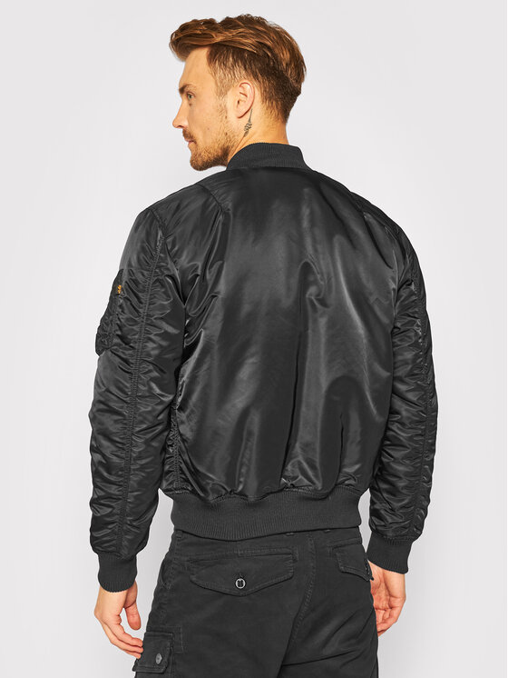 Alpha Industries Alpha Industries Bomber striukė Ma-1 Vf 59 191118 Juoda Slim Fit