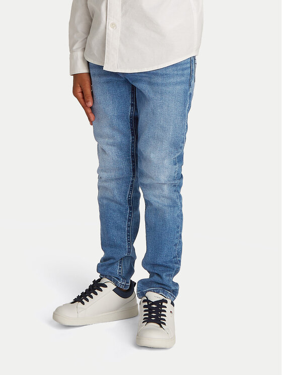 Tommy Hilfiger Džínsy Scanton KB0KB09566 Modrá Slim Fit