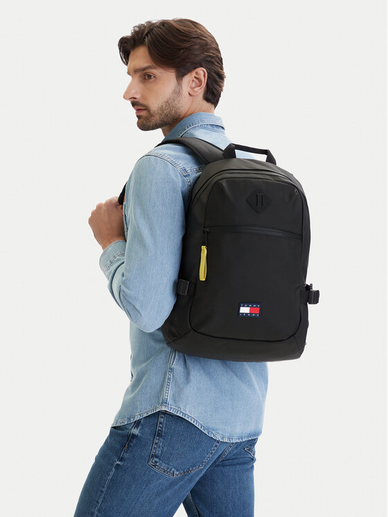 Tommy Jeans Plecak Tjm Daily Elevated Backpack AM0AM14217 Czarny