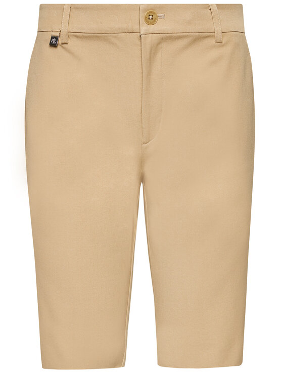 LAUREN RALPH LAUREN Lauren Ralph Lauren Medžiaginiai šortai 200661653009 Smėlio Regular Fit