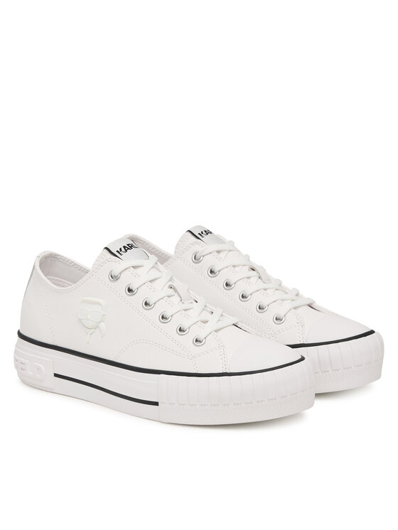 KARL LAGERFELD KARL LAGERFELD Tornacipő Kampus Max KL60426 Fehér